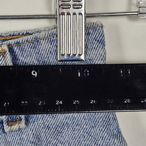 Vintage 90s Levis Orange Tab Slim Fit Cotton Womens Size 10 Blue Denim Jeans - Picture 10 of 12